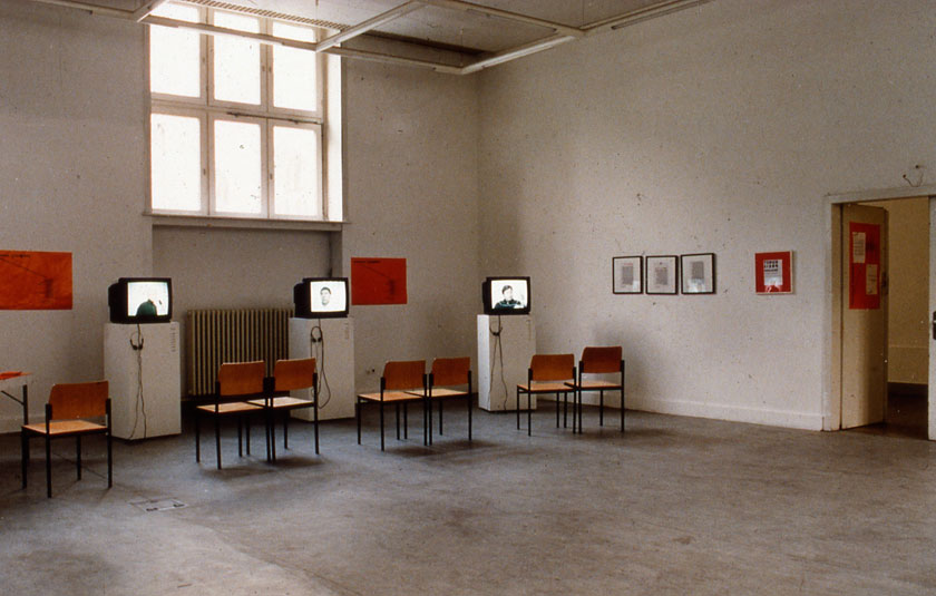 Ausstellungsansicht, Integrale Kunstprojekte (NGBK), HBK Berlin